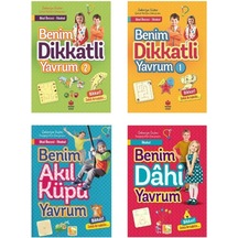 Okul Öncesi Benim Dikkatli Yavrum Benim Dahi Yavrum Etkinlik Seti
