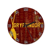 Gryffindor Harry Potter Tasarım Duvar Saati (408136166) Çok Renkli