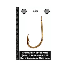Premium Mustad Olta İğnesi 19428npbr 10lu Dere Aksesuar Malzeme No:4