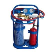 Oksijen Kaynak Seti 2 Litre Emniyet Valfli Lüx Model