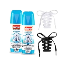 Show Deri Ve Kumaş Beyaz Spor Ayakkabı Boyası. 2 Li 75 Gr. Beyaz