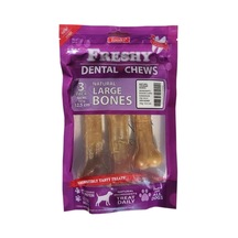 Freshy Dental Kemik 3 Lü 165 Gr.%100 Doğal Dana Derisi