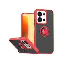 Northcity Xiaomi Redmi 15c 4g Uyumlu Montreal Yüzüklü Silikon Kapak - Kırmızı