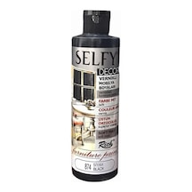 Rich Selfy Decor Vernikli Boya 240Cc - Siyah 874