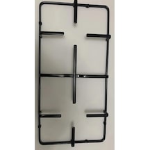 2 Iki Ad Kumtel/luxell Ankastre Set Üstü Ocak Izgarası - 450,5 Mm X 220,5 X 45 Mm Siyah Çok Renkli