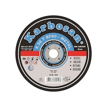 Karbosan 180x3x22 Metal Kesici