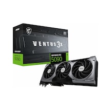 MSI GeForce RTX 5090 VENTUS 3X OC 32 GB GDDR7 512Bit DLSS 4 Ekran Kartı