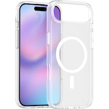 Apple Uyumlu iPhone 17 Air Jota Magsafe Kapak Şeffaf