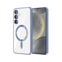 Samsung Galaxy  Uyumlu,  S23 Plus Kılıf Kross Magneticsafe Kapak - Sierra Blue