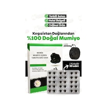 %100 Saf Mumiyo 30'lu Tablet Kırgızistan'dan İthal Shilajit %100 Saf Mumiyo 30'lu Tablet Kırgızistan'dan İthal Shilajit
