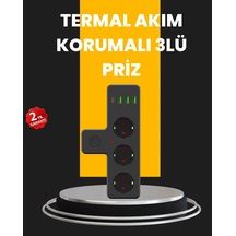 Hubrendy Tekno Ev Ve Ofis İçin Akıllı Çoklu Priz 7 Girişli 0