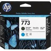 Hp 773 C1Q20A Mat Siyah / Mavi Kafa .Z6600