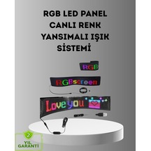 Akıllı Led Matrix Panel Usb Bağlantılı Kaydırmalı Yazı Ve Animasyon Desteği Renkli