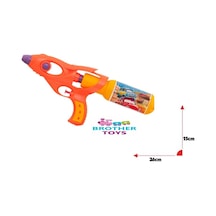 Araba Desenli 250 Ml. Depolu 36 Cm. Boyunda Kaliteli Oyuncak Su Tabancası