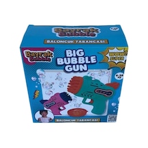 Mio İyi Ki Store Otomatik Baloncuk Tabancası Pilli Köpük Yapan Bubble Gun Oyuncak Seti - Renkli Seçenekli Çok Renkli