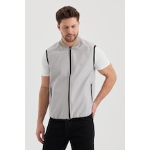 Alexandergardi Alexandergardı Dar Kesim İçi Polar Su İtici Softshell Kumaş Yelek Unı-ylk03 001