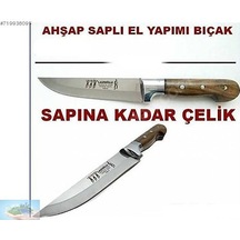 Sürmene Kochler Dövme Kasap Kesim Bıçağı 30 CM Siyah