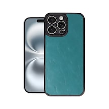 Apple Uyumlu iPhone 16 Pro Max Kılıf Aras Deri Kapak - Açık Yeşil Diğer