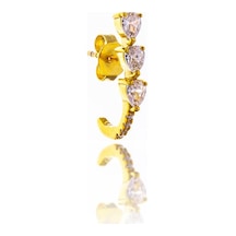 Just Love Gümüş Küpe-399 Gold