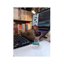 Owl Bag Doki Doki Literatüre Club Sayori Karakteri Desenli Tasarım Acrlyic Pleksi Figür 10 Cm
