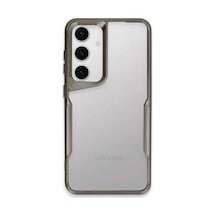 Samsung Galaxy A24 4g Kılıf Boyi Silikon Kapak - Titan Gri Çok Renkli