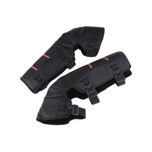 Dinosaurs Store 2 Adet Uzun Motosiklet Dizliği - Siyah Yeşil