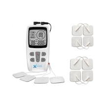 X Pool Fizyopol Tens Ems Masaj Cihazı + 8'li Elektrod Yedek