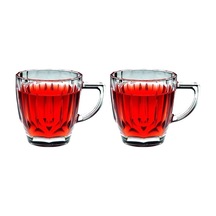 Diamond Kulplu Bardak 2'li 245ml 55083 Şeffaf
