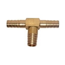 Pnömatik Pirinç Hortum Te 8 mm