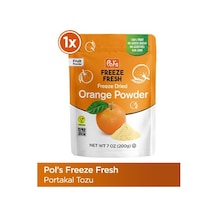Pol S Freeze Fresh Dondurularak Kurutulmuş Portakal Tozu 200 Gr 200 G