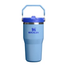 Stanley The Iceflow Flip Straw 2.0 Tumbler 0.59l / 20oz Blue Sky Termos As10134250137 Çok Renkli