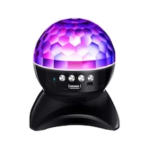 Disko Topu Led Işıklı Şarjlı Bluetooth Hoparlör
