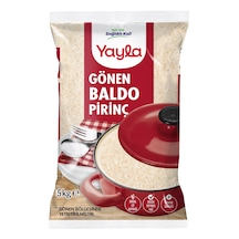 Yayla Klasik Gönen Baldo Pirinç 5 KG