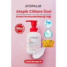 Atopik Ciltler İçin Yoğun Nemlendirici, Krem Formunda Masaj Yağı Atopalm Cream Massage Oil