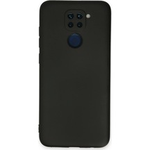 Newface - 422 - Xiaomi Redmi Note 9 Kılıf Nano İçi Kadife Silikon - Cadde101 - - Siyah Sıyah