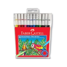 Faber-castell Keçeli Boya Kalemi Yıkanabilir 12 Renk 5067155130