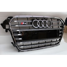 Audi A4 S4 Ön Panjur Izgara 2012 / 2015 B8 Siyah Krom