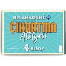 4. Sınıf Çıkartma Atölyesi - Kr Akademi Yayınları