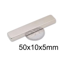 50X10X5Mm Neodyum Güçlü Mıknatıs - Neodim Magnet