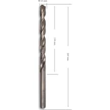 Mte 12 Mm Uzun Metal Matkap Ucu Hss Dın 340