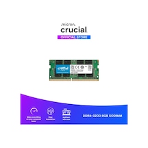 Crucıal Ct8g4sfra32a, 8gb, 3200mhz, Ddr4, Cl22, 1.2v, Sodımm, Notebook Ram By Micron