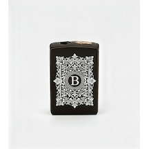 B Harfli Detaylı Kişiye Özel Harf Baskılı Gazlı Çakmak