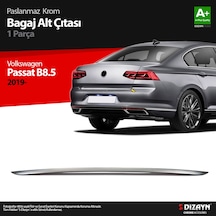 S-dizayn Vw Passat B8.5 Krom Bagaj Alt Çıtası 2019-2023