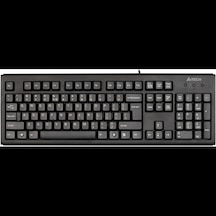 A4 Tech Km-720, Siyah, Usb Kablolu, Türkçe Q, Multimedya Klavye