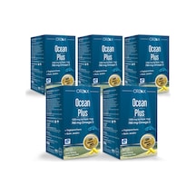 Ocean Plus 1200 Mg Balık Yağı 50 Kapsül Limon Aromalı X5 Adet