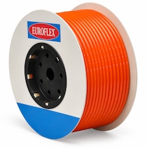 Euroflex 4x6 Mm 200 Metre Turuncu Poliüretan Pnömatik Hava Hortumu 1 Top Eu4060