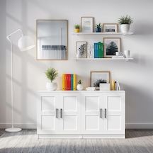 Dsd204-beyaz 4 Kapaklı Dosya Dolabı Çok Renkli