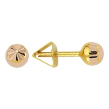 Altın Top Küpe 14 Ayar N11.4910