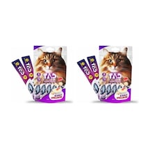 Sıvı Kedi Ödülü Ton Balığı Ve Deniz Tarağı 5x15 Gr, 2'li Paket