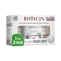 Klasik Bitkisel Kuru Ve Normal Saçlar İçin 3x300 Ml Saç Dökülmesine Karşı Şampuan Diğer